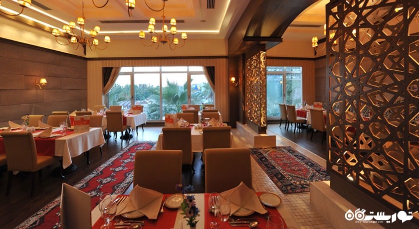 رستوران های هتل لئودیکیا های کلس شهر آنتالیا